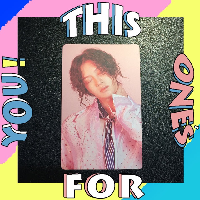 [READY] Official Photocard PC Heechul Super Junior 8th Album Repackage “Replay” Kihno Version Type 1