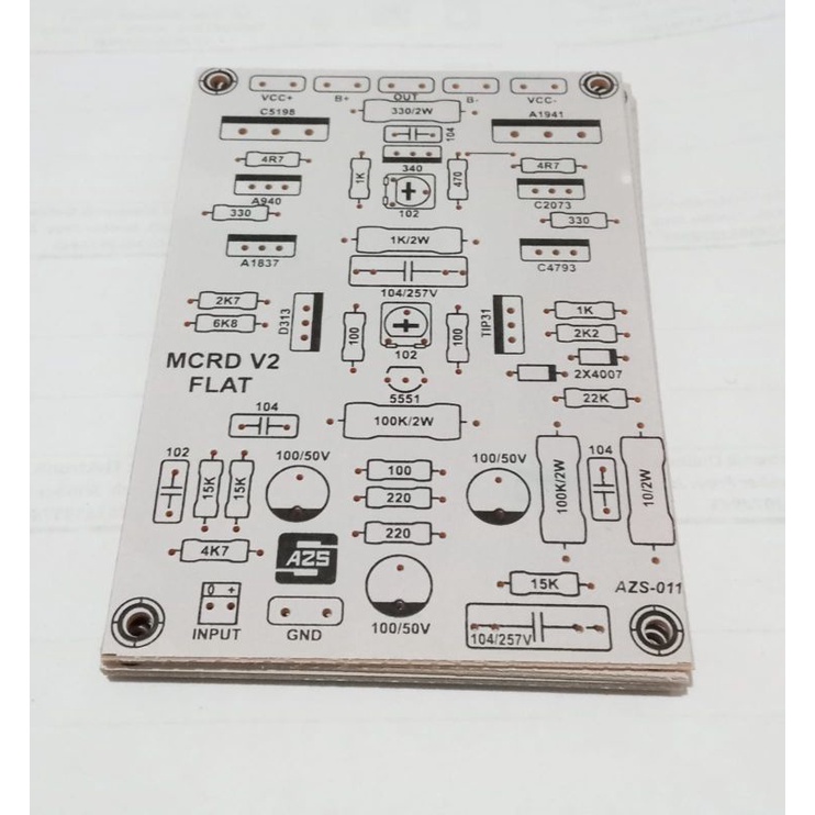 New PCB MCRD V2 Flat Pertinak
