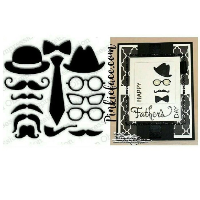 

Sale!!! * Dies Scrapbook Retro Masculine / Cetakan Pisau Pon Pria Limited