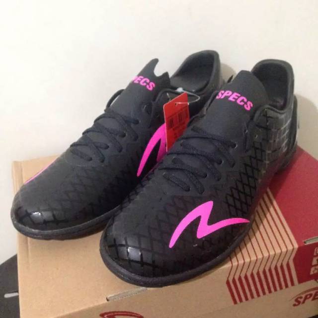 Sepatu Futsal Specs Accelerator Exocet in Black Original