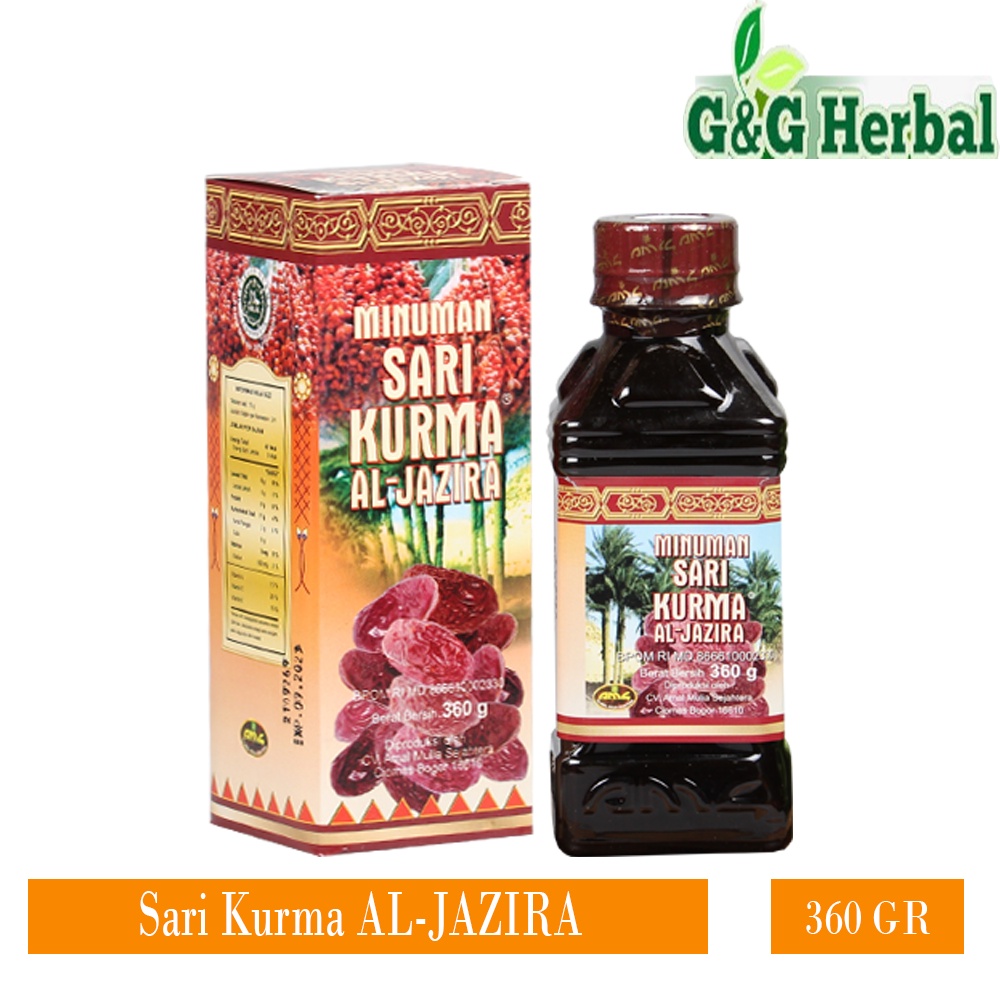 

Sari Kurma ALJAZIRA | Sari Kurma AL-JAZIRA 360 gr