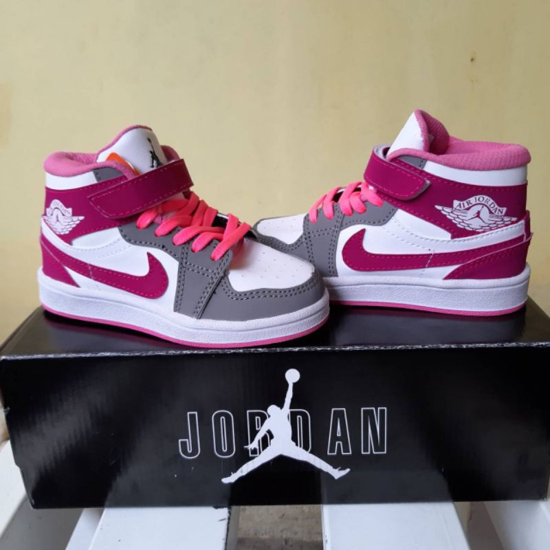 Sepatu Nike Jordan Anak Perempuan Grade Original Sepatu Sneakers Anak Nike Air Jordan Wanita Cewek