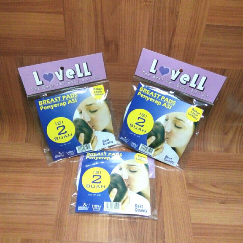 BREAST PAD Washable LOVELL isi 2pc (Penyerap ASI cuci ulang)