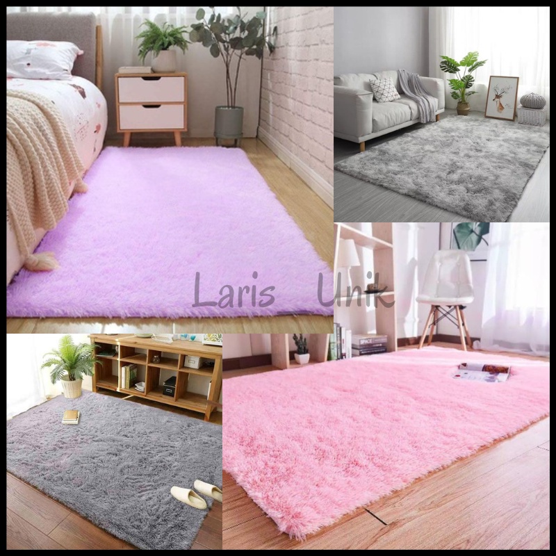 PROMO KARPET MURAH KARPET RASFUR BULU JUMBO 120x180 LEMBUT TEBAL KARPET BULU RAFUR PREMIUM SURPET MATRAS TIDUR KARPET BULU TIE-DYE TEBAL ANTI SELIP TEBAL 5MM