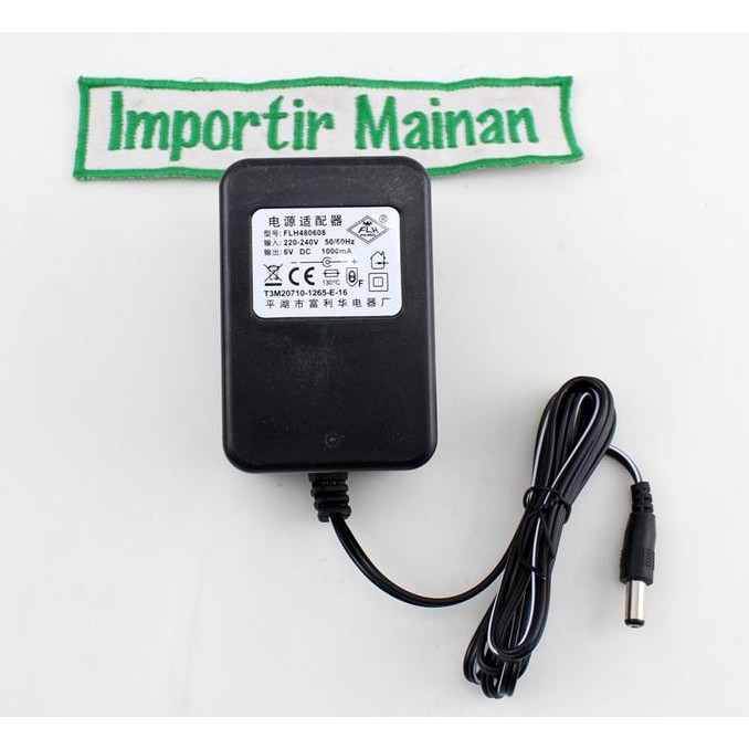 Best Seller charger 6V mobilan aki anak-anak/part charger mobilan aki anak Promo Murah