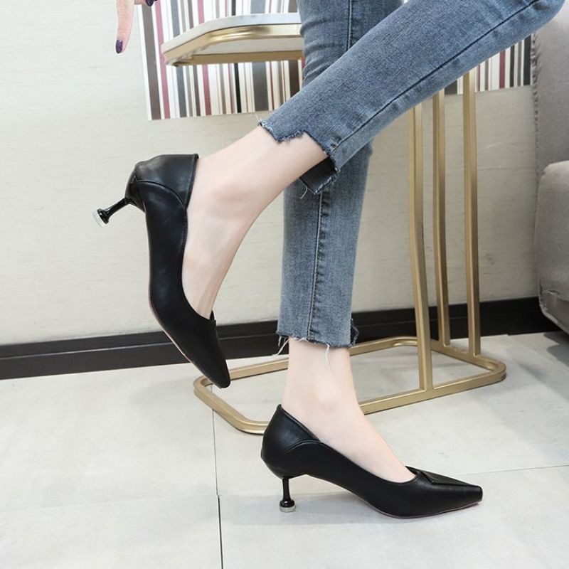 ( AMOUR ) High Heels Wanita Fashion Import / Sepatu Wanita Heels Kerja T-928