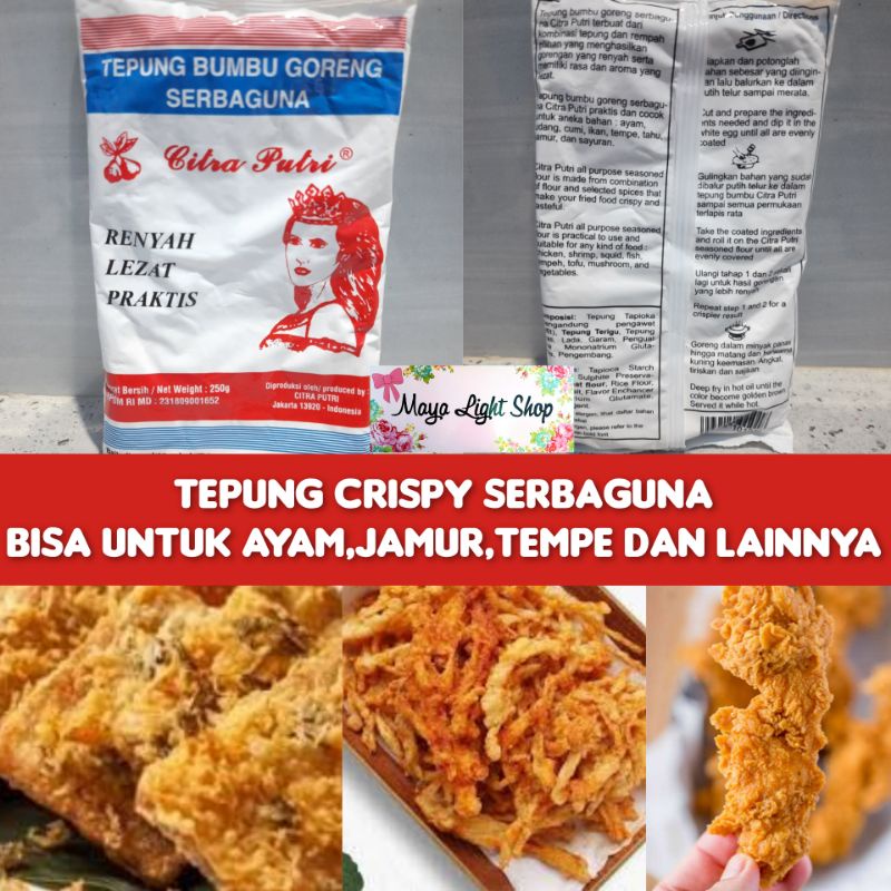 

Tepung Ayam Kentucky 250gr tepung chicken bumbu crispy chicken ayam goreng tempe jamur garing tepung serbaguna