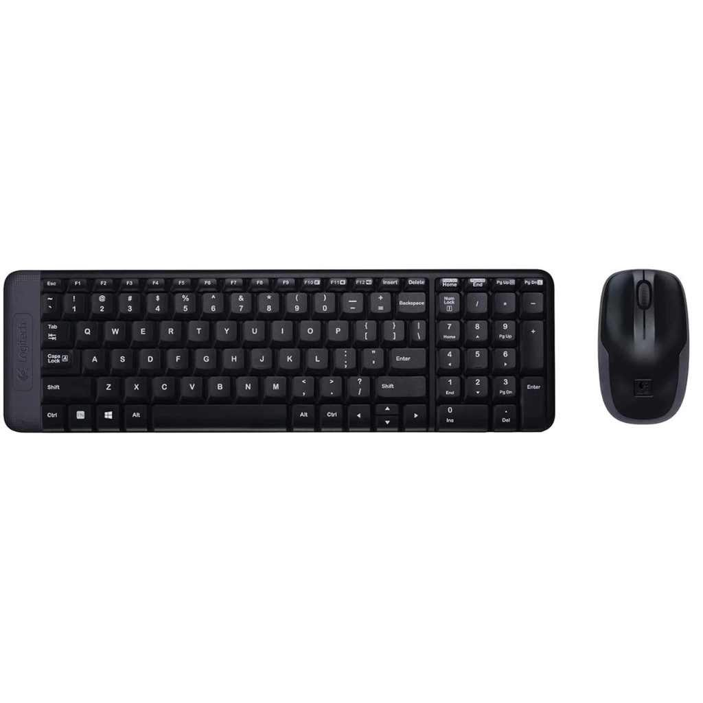 Logitech MK220 Combo Keyboard dan Mouse Wireless Original