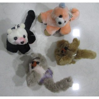 Boneka Gantungan Kunci Anjing &amp; Kucing Berbulu Lucu Murmer