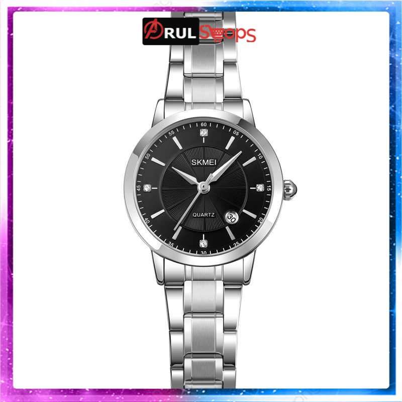 ARS - SKMEI Jam Tangan Analog Wanita Strap Stainless Steel - 1819