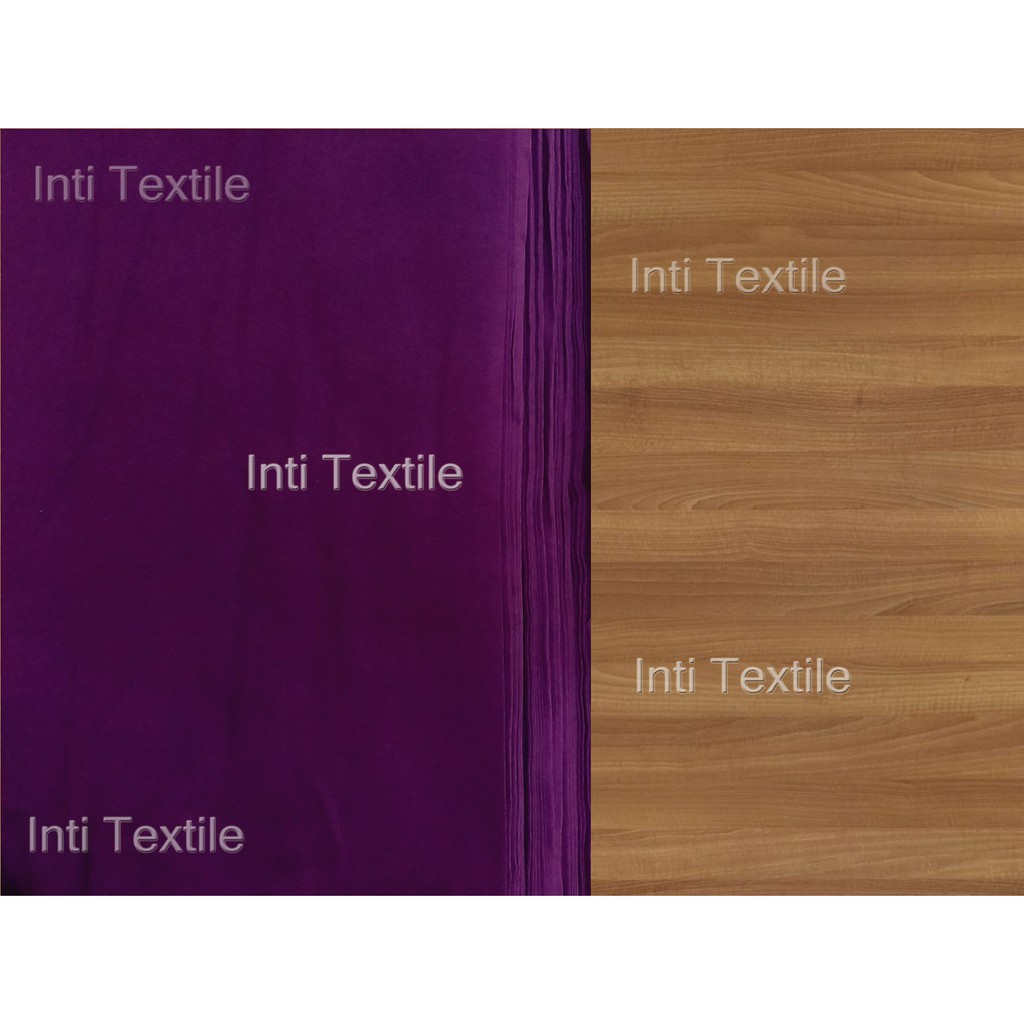 Cotton Combed 30s Ungu Tua - Bahan Kaos Kain Katun