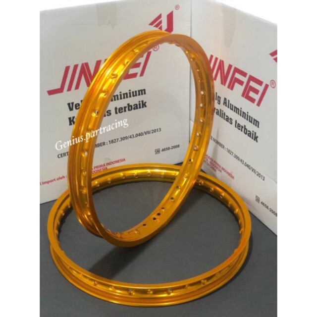 VELG JINFEI SET 120/140 RING 17 GOLD SERIES ORIGINAL JINFEI