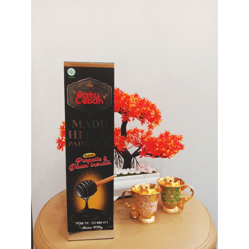 

madu hitam pahit ratu lebah 470 gr