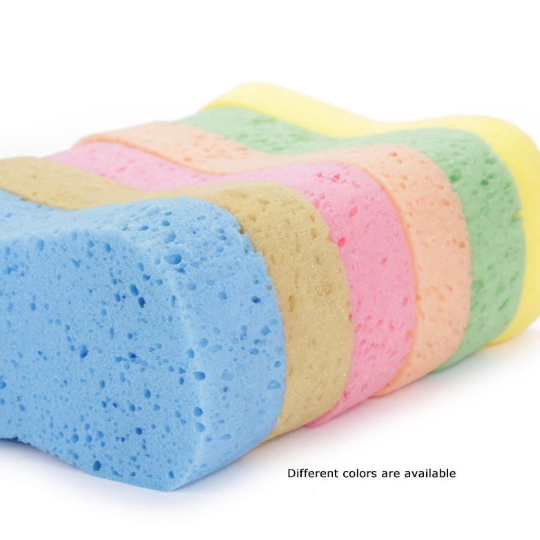 SPONS SPONGE BUSA CUCI UKURAN BESAR JUMBO WARNA RANDOM SEPEDA, MOBIL, TRUK, KAMAR MANDI, KACA, PIRING
