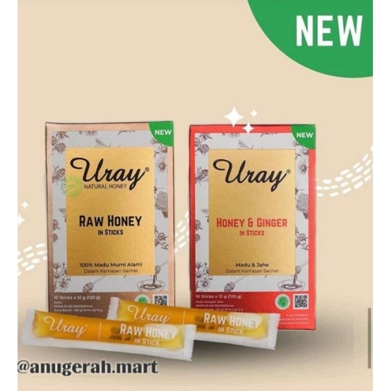 

Madu uray sachet (honey in stick)