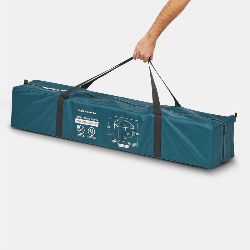 QUECHUA Tenda Kanopi Kemah Camping Shelter Arpenaz Fresh Instant Canopy Untuk 8 Orang