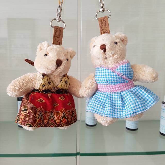 Gantungan kunci Teddy Bear ORI Teddy House