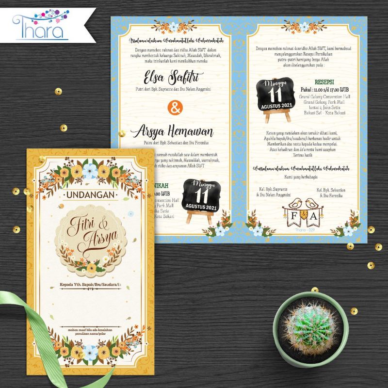 

Undangan Thara 29 || Undangan Murah Berkualitas