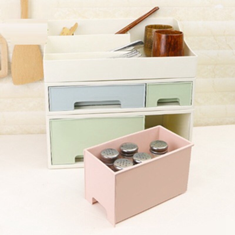 Kotak Etalase Penyimpanan Barang Organizer Stackable Storage Box