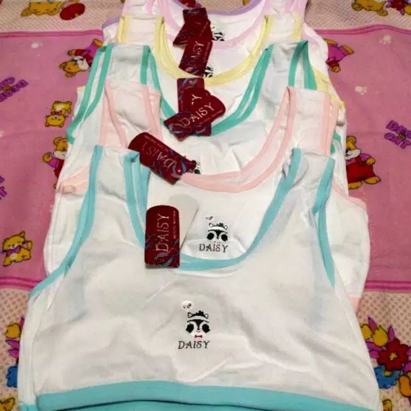 Grosir 1 lusin miniset anak remaja merk daisy bahan katun | miniset remaja tali kecil dan tali besar termurah