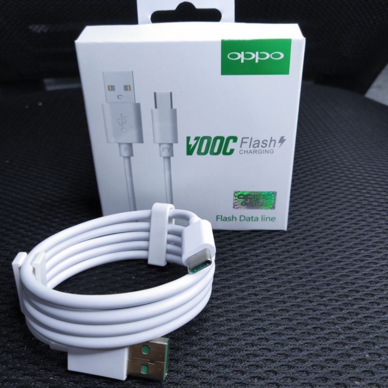 Kabel Data Oppo VOOC Original 100% Type-C Fast Charging 4A