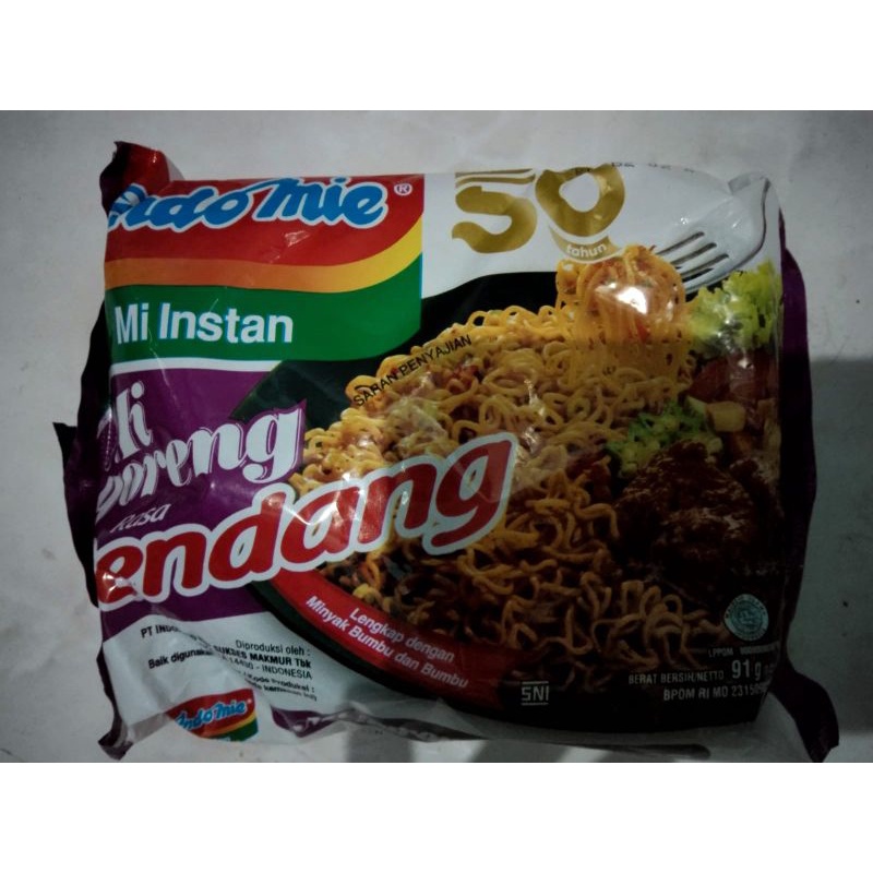 

Indomie goreng rendang
