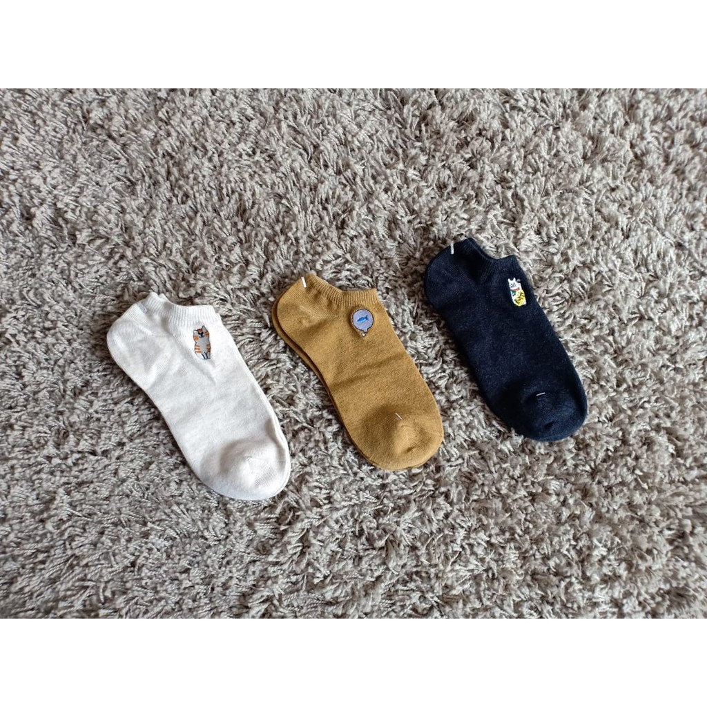 Kaos Kaki Unisex (Kucing dan Ikan)