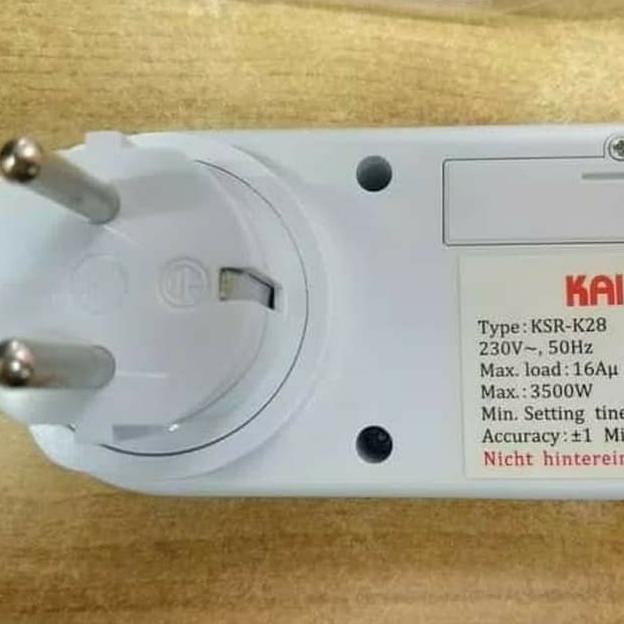 Stop Kontak Timer Digital listrik / Timer Digital