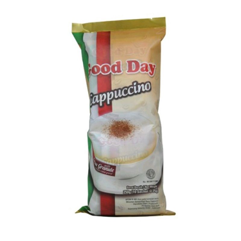 

Good day Cappuccino 10×25gr