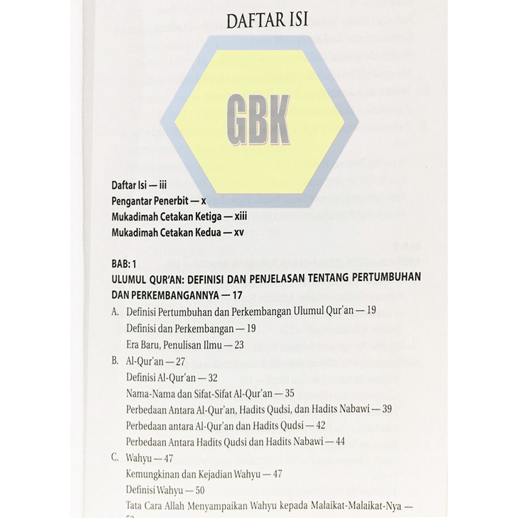 Buku Dasar-Dasar Ilmu Al-Quran – Ummul Qura