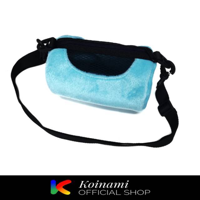 TRAVEL POUCH TABUNG EDOTH / tas sugar glider / hamster / bajing / hewan / binatang