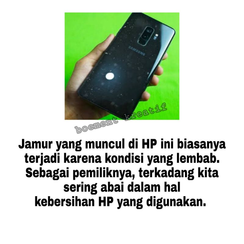 Pembersih dan penghilang jamur hp / Pembersih hp bonus pengkilap body