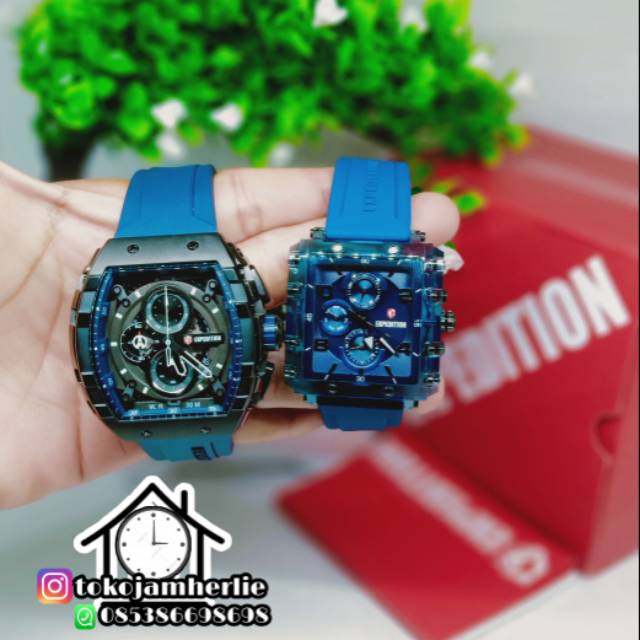 Expedition e6782 pria couple expedition e6808 wanita warna biru navy