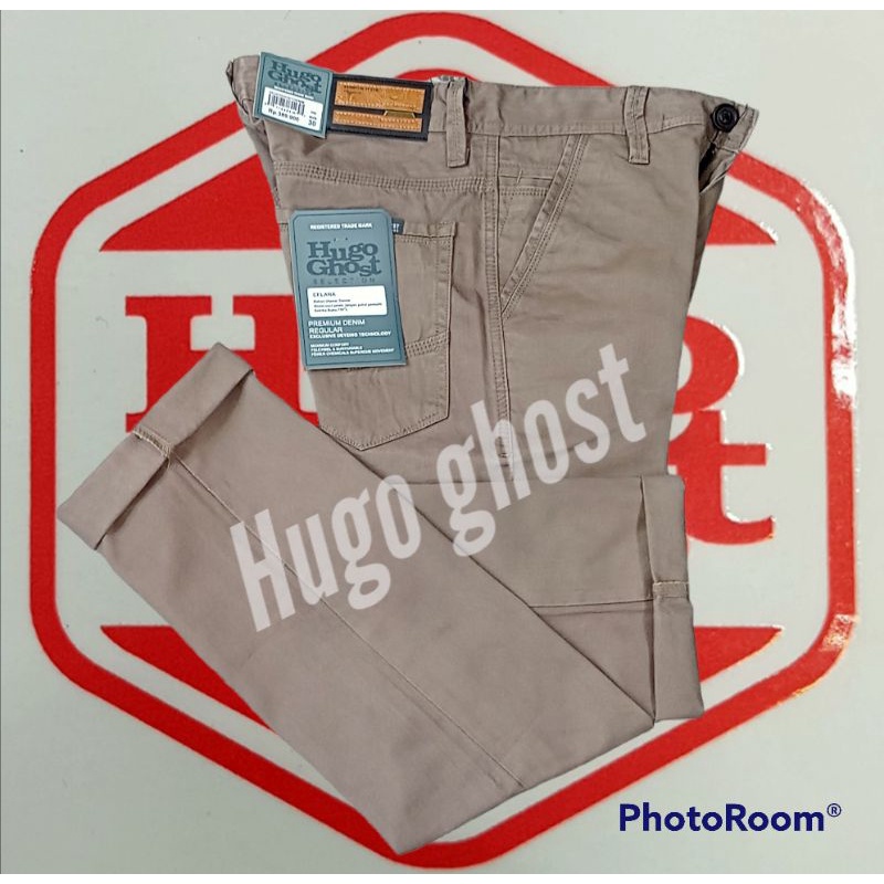 CELANA PANJANG PRIA HUGOGHOST JUMBO JEANS/CATON