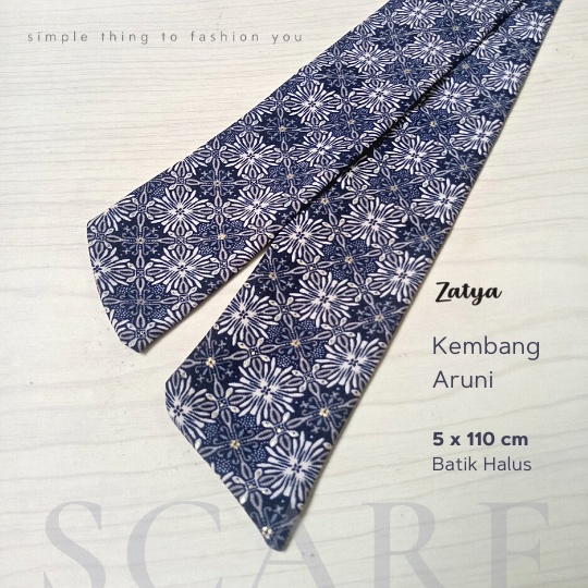 Twilly Batik Scarf by Zatya-Kembang Aruni