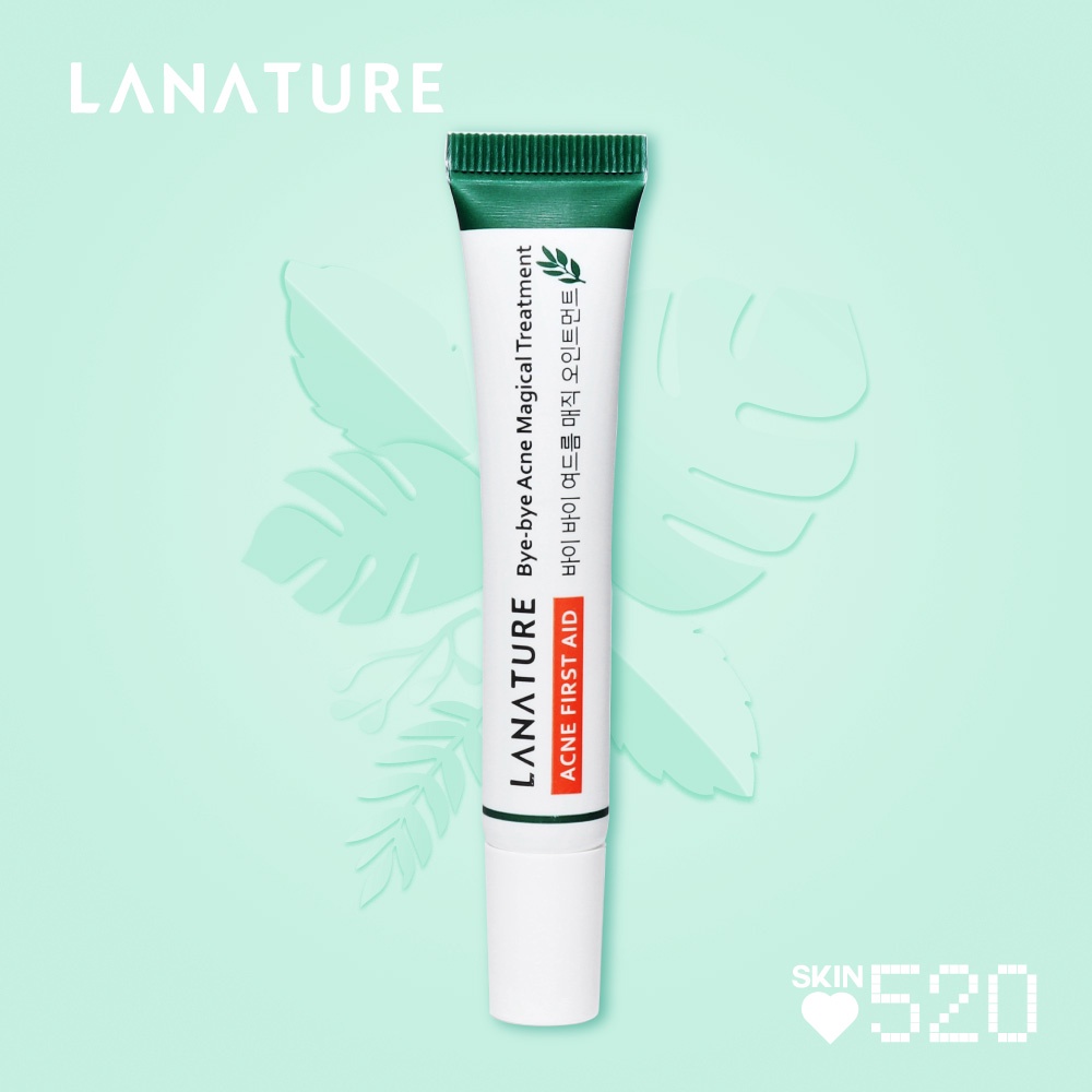 【JKT】Lanature-Bye-bye Acne Magical Treatment  spot cream/ LA NATURE Hilangkan Jerawat original