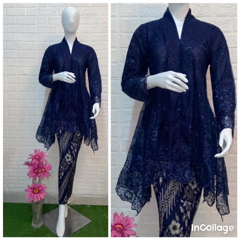 Kebaya Tunik/ Kebaya favorit / kebaya Wisuda/ Kebaya Pesta/ Kebaya Set/ Kebaya Set Lenggan Panjang/ Kebaya Couple/ Kebaya-3