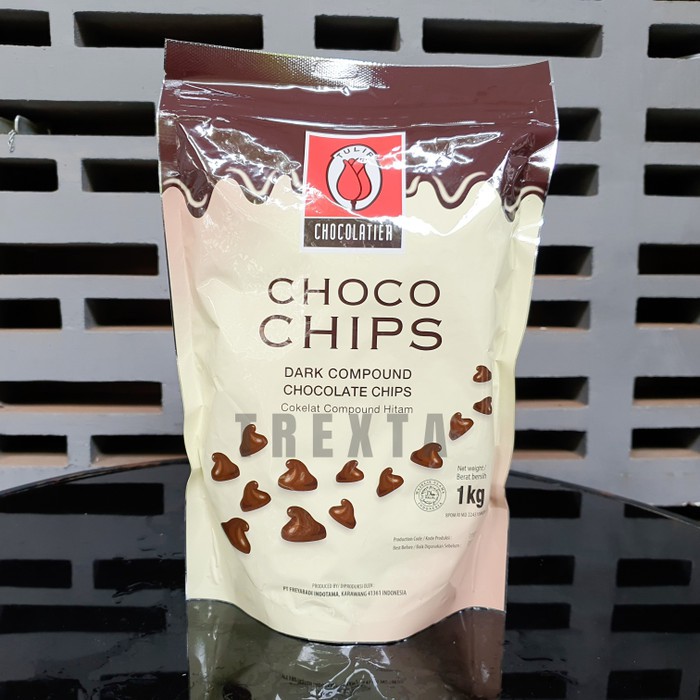 

CHOCO CHIPS DARK COMPOUND TULIP 1 KG