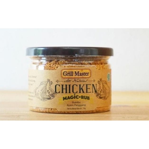 

BUSG JAY'S GRILL MASTER CHICKEN MAGIC RUB 70G (BUMBU UNTUK DAGING AYAM) B071