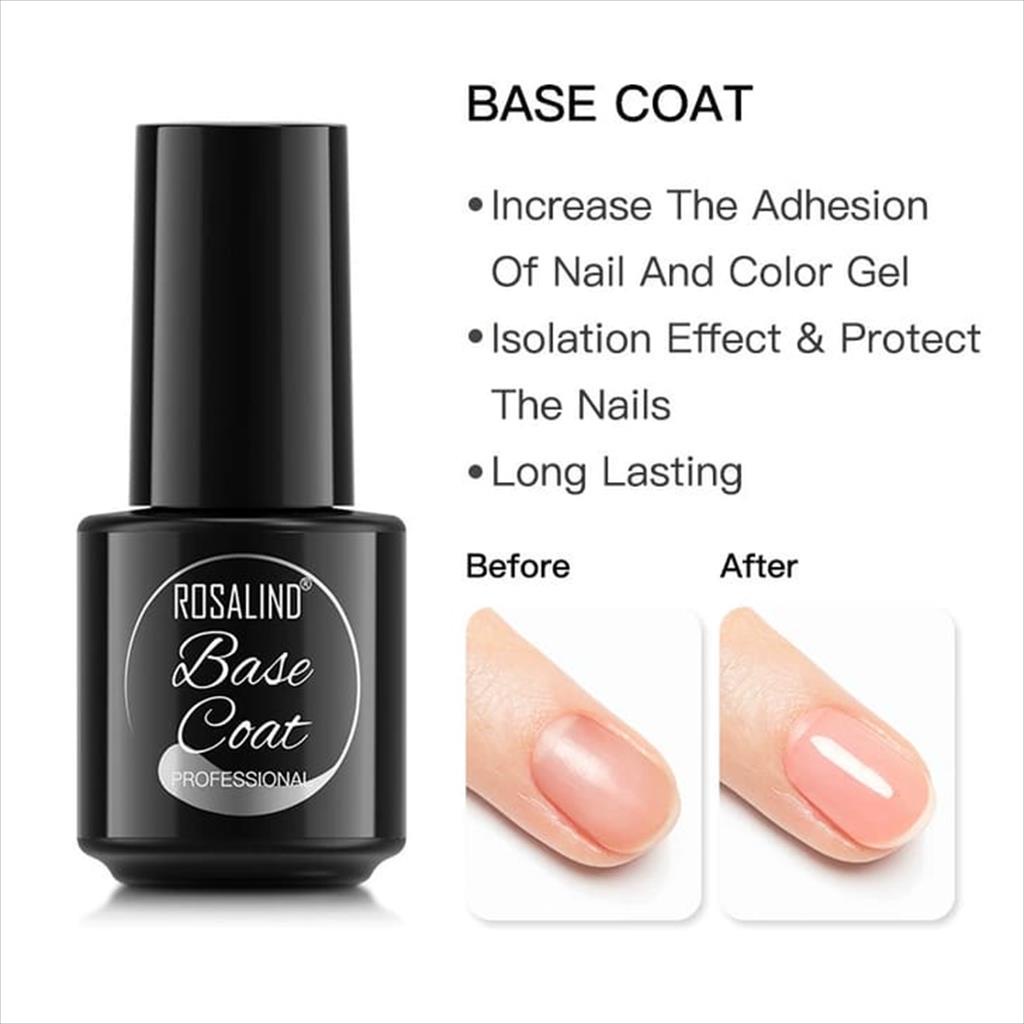 ROSALIND UV GEL PRIMER / DIAMOND TOP  / RUBBER BASE COAT / TOP COAT/ BASECOAT