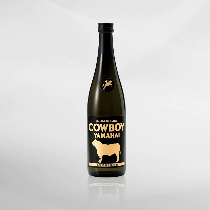 Sake Shiokawa Cowboy Yamahai 300 ml ( Original &amp; Resmi By Vinyard )