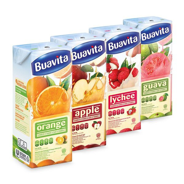 

Buavita Jus Buah Asli 250 Ml - Mengandung Vitamin C