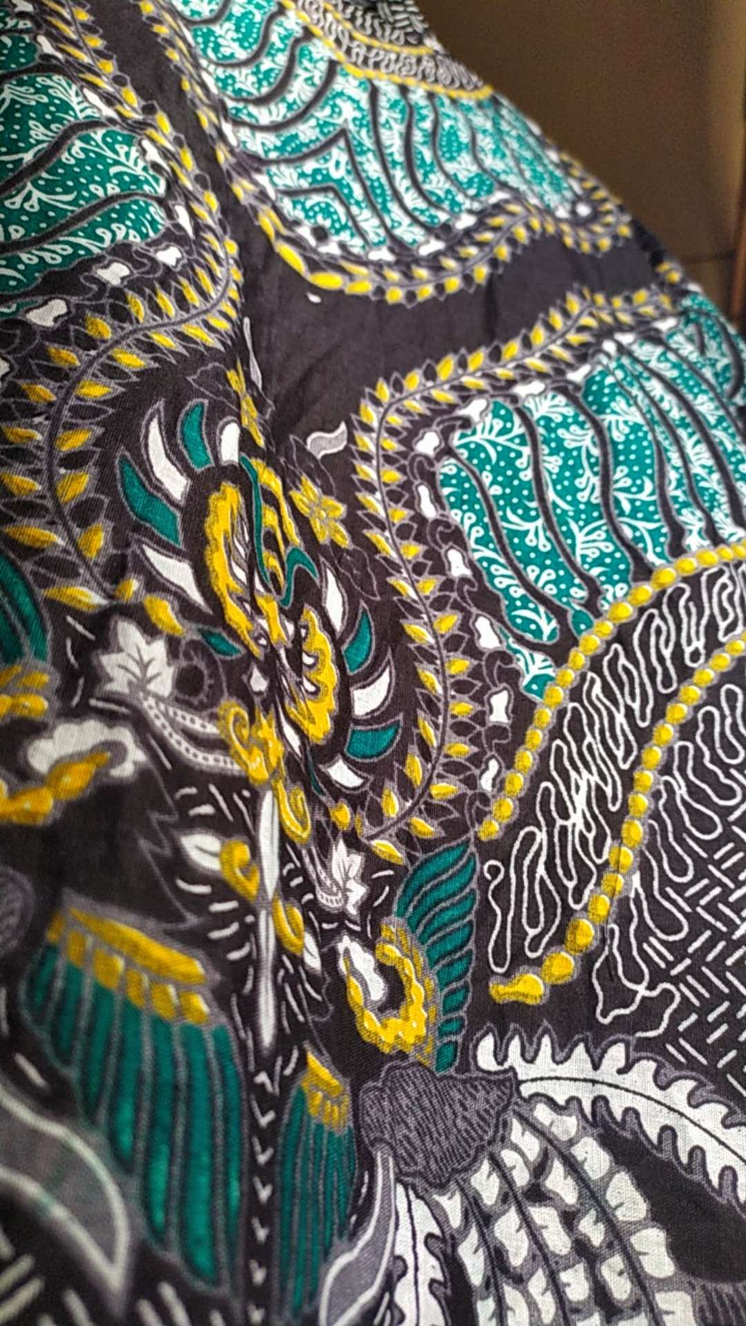 Kemeja Batik Pria Lengan Panjang Batik Kerja Kantor Sogan Kenongo Terlaris