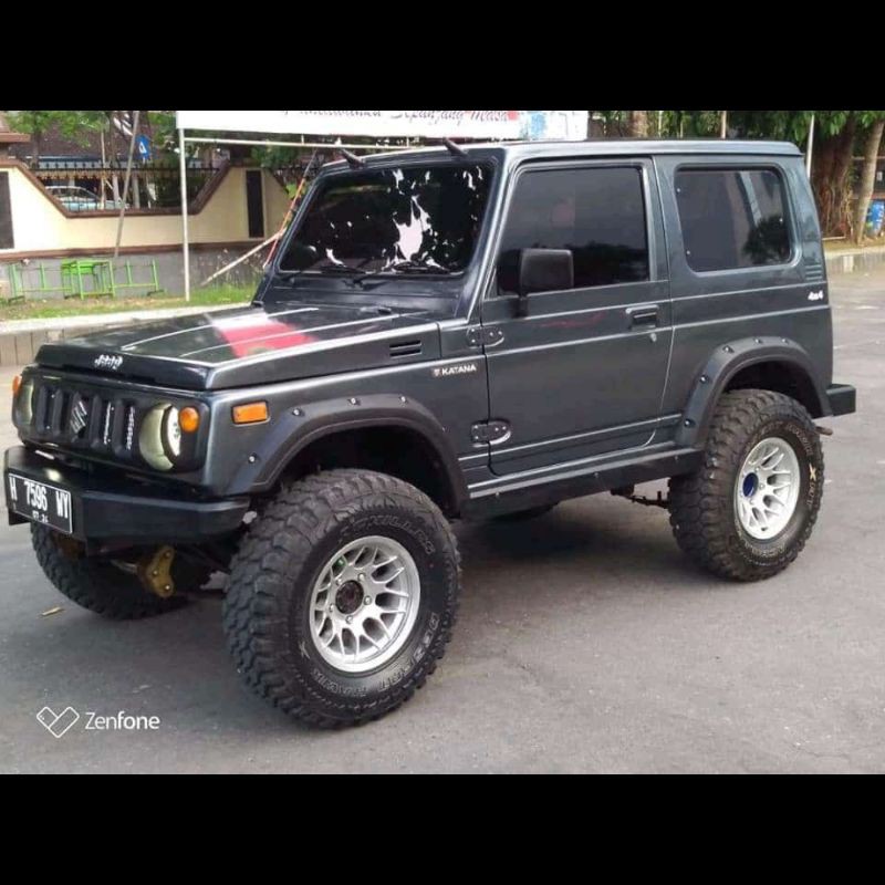 over fender kotak terbaru Jimny katana