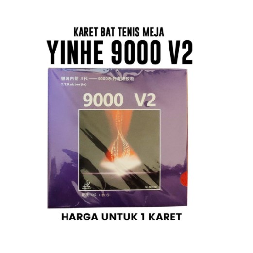 Karet Tenis Meja Yinhe 9000 II 3star V2