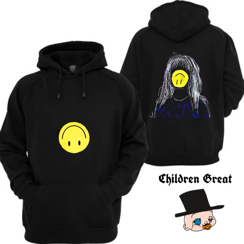 Jaket Hoodie PARAMORE non zipper resleting jacket band katun baby terry cotton fleece / pria wanita 