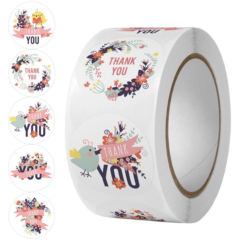 

[HARGA PER 10 PCS] STIKER AESTHETIC "THANK YOU