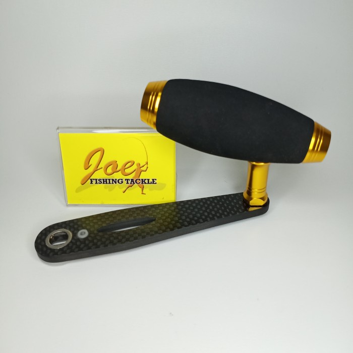 Handle Carbon Custom + Knob TBar Reel Overhead - BC Reel Pancing