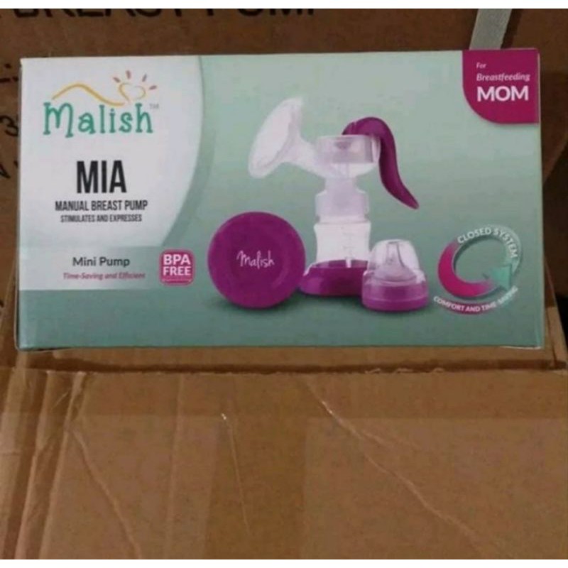 MALISH MIA Manual Breastpump Pompa ASI Manual Breast Pump