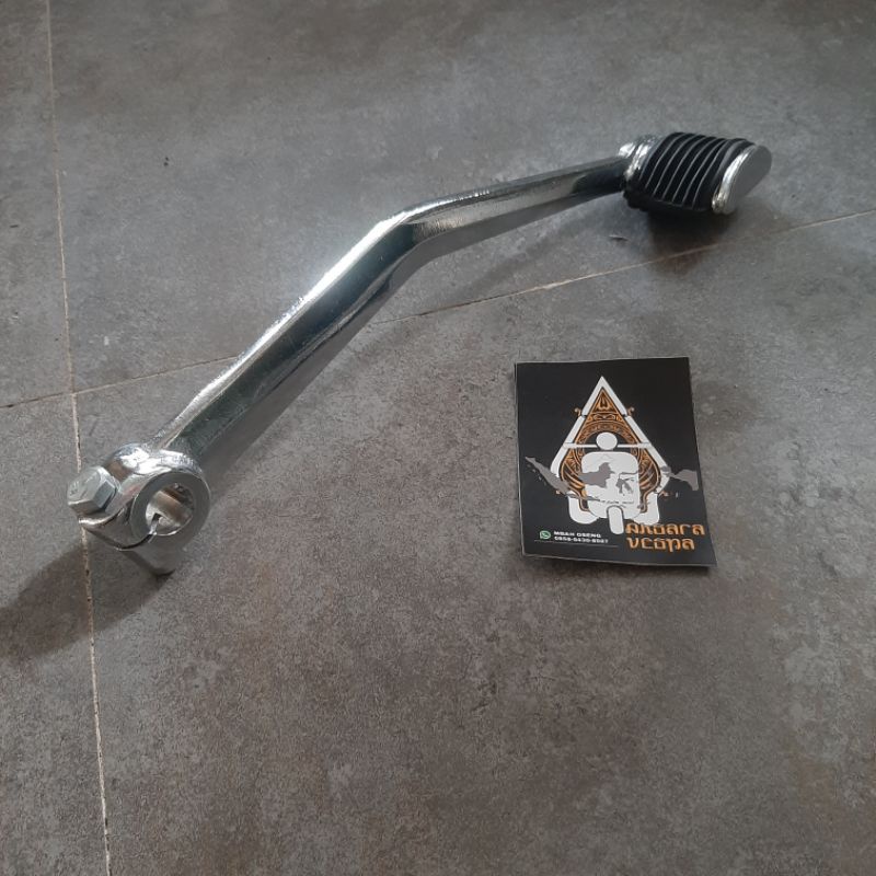 kick stater vespa px pedal stater vespa px ps excel bahan besi